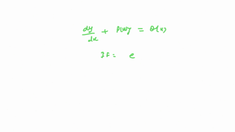 how-to-get-integrating-factor