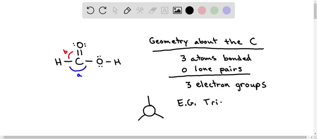 SOLVED: Predicting Bond Angles In A Small Organic Molecule What Are The ...