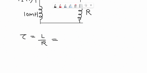 part-a-the-switch-in-the-circuit-seen-in-the-figure-has-been-in-position-1-for-a-long-timeat-t0the-switch-moves-instantaneously-to-position-2-figure-1-find-the-value-of-r-so-that-27-of-the-i-64803