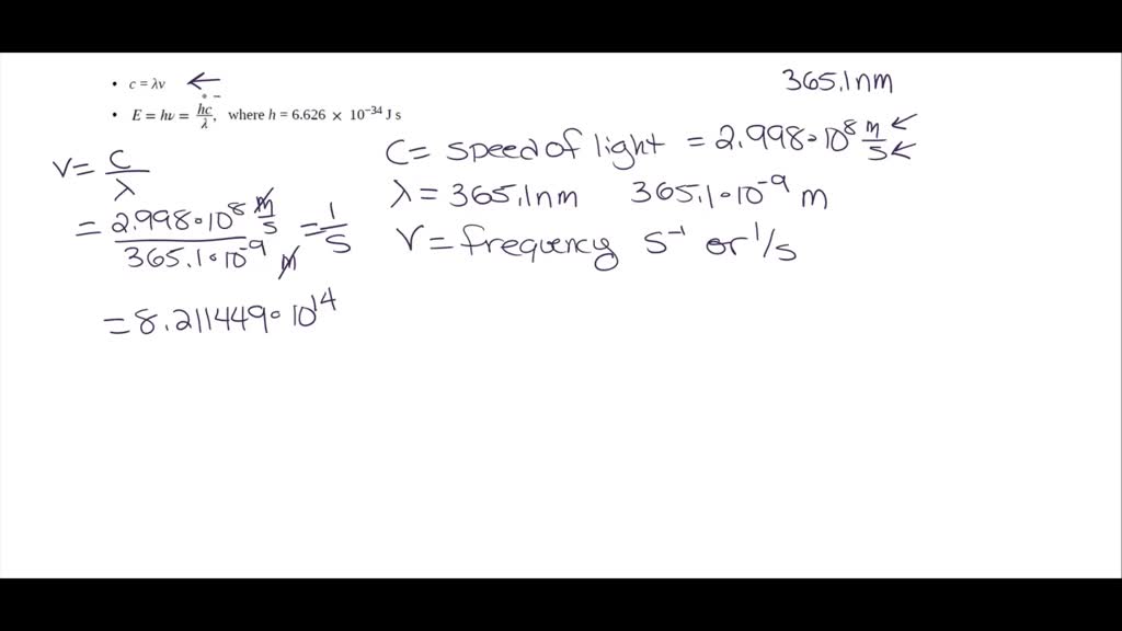 SOLVED: 1. a) Consider a photon with wavelength 510 nm. What is the