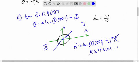 please-solve-the-following-the-equation-tan-theta-09004-has-infinitely-many-solutions-find-a-way-of-describing-all-these-values-of-theta-explain-why-equation-tan-theta-2-has-solutions-but-eq-57582