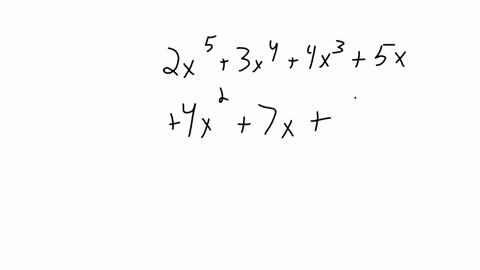 2x5-3x4-4x3-5x2-4x2-7x-6