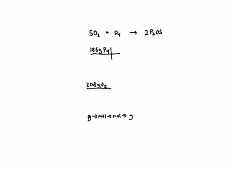 consider-a-situation-in-which-186-g-of-p4-are-exposed-to-208-g-of-o2-a-what-is-the-maximum-amount-in-moles-of-p2o5-that-can-theoretically-be-made-from-186-g-of-p4-and-excess-oxygen-b-what-is-88267