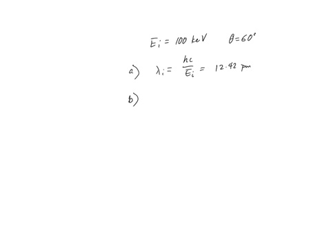 A photon of initial energy 0.1 MeV undergoes Compton scattering at an ...
