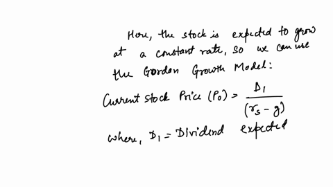 a-stock-is-expected-to-pay-a-dividend-of-075-at-the-end-of-the-year-the-required-rate-of-return-is-rs-105-and-the-expected-constant-growth-rate-is-g-64-what-is-the-stocks-current-price-31535