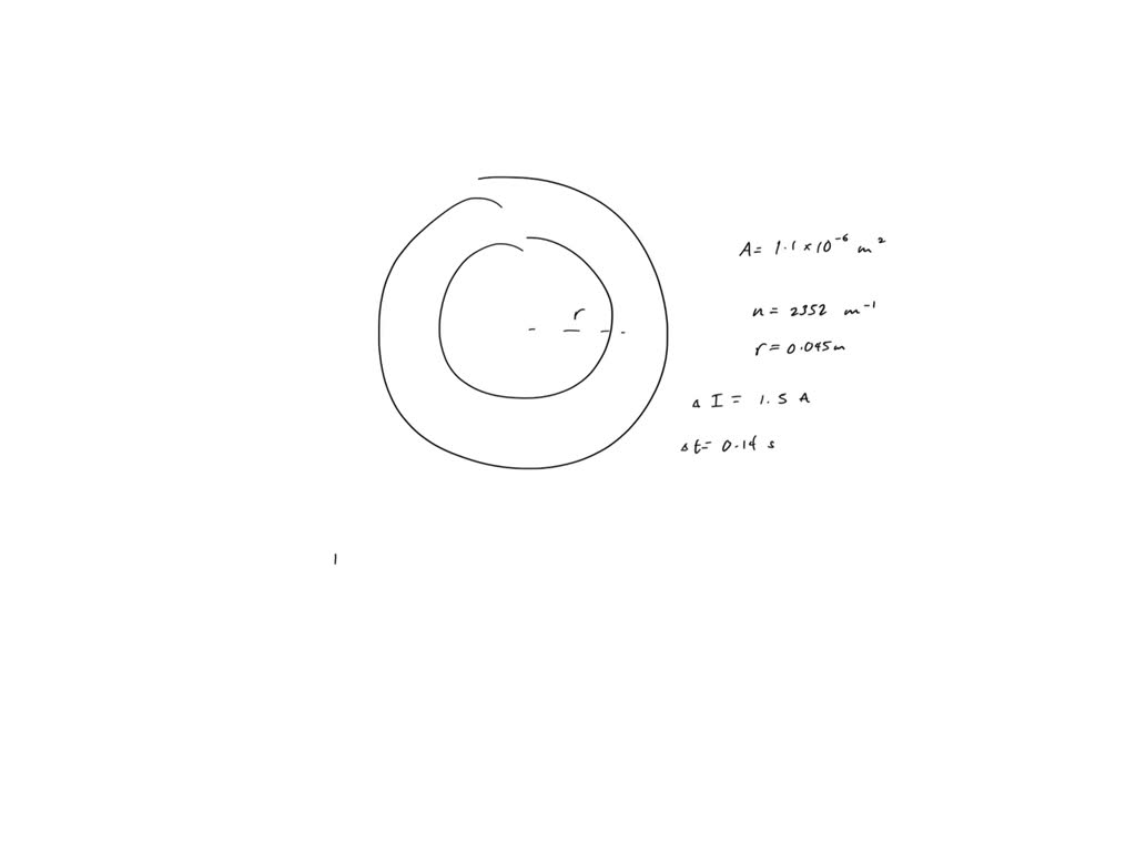 Solved An Iron Doughnut Toroid With Two Coils Is Shown In Fig 1 2