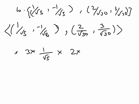 let-r2-have-the-inner-product-uv3u1v12u2v2which-of-the-following-sets-of-vectors-form-an-orthonormal-set-for-this-inner-product-select-one-oa1v614-16-14-ob15-152303v30-o-cnone-of-these-od-10-45433