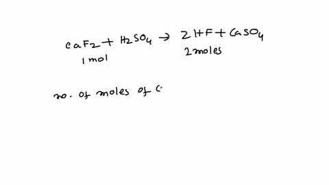 hydrofluoric-acid-hf-can-be-prepared-according-to-the-reaction-caf2-h2so4-a-2-hf-caso4-in-one-experiment-420-g-of-caf2-was-treated-with-excess-h2so4-and-a-yield-of-142-g-of-hf-was-obtained-w-81936