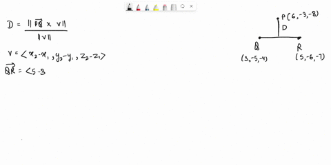 1-point-find-the-distance-the-point-p6-3-8-is-to-the-line-through-the-two-points-q3-5-4-and-r5-6_7-05718
