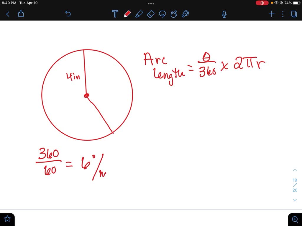 SOLVED The minute hand of a clock is inches long How far does the tip