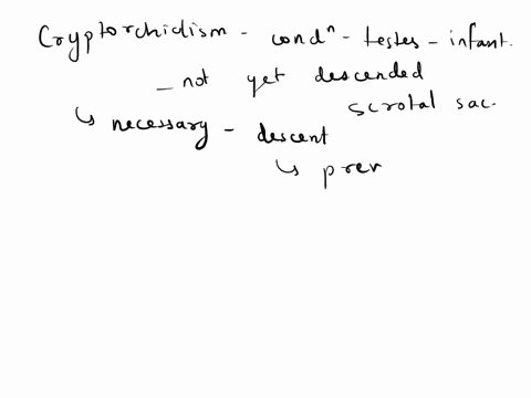 in-cryptorchidism-one-or-both-testes-of-an-infant-have-not-descended-into-the-scrotal-sac-by-the-first-birthday-in-these-cases-the-testes-are-surgically-descended-why-must-the-testes-be-desc-81853
