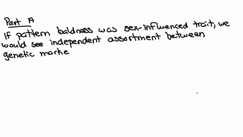 in-1916-dorothy-osborn-suggested-that-pattern-baldness-is-a-sex-influenced-trait-that-is-dominant-in-males-and-recessive-in-females-more-research-suggested-that-pattern-baldness-is-an-x-link-07177
