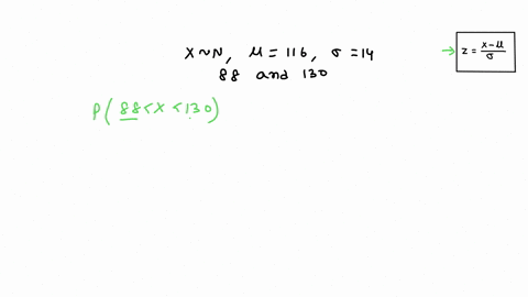 suppose-a-population-is-known-to-be-normally-distributed-with-a-mean-equal-to-116-and-a-standard-deviation-equal-to-14-approximately-what-percent-of-the-population-would-be-between-88-and-13-99714