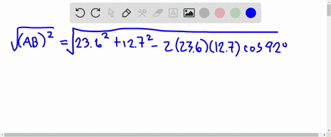for-triangle-abc-we-are-given-that-mzc-_-92-ac-127-ft-and-bc-236-fl-we-can-use-the-law-of-cosineslaw-of-sines-properties-of-triangles-to-determine-all-ofthe-missing-information-note-that-the-00083