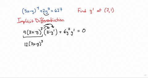 for-the-equation-given-below-evaluate-y-at-the-point-21-3x-y4-2y3-627