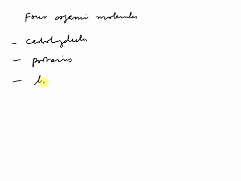 name-four-categories-of-organic-molecules-which-form-the-basis-of-all-living-things-19186