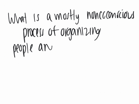 __________-is-a-mostly-nonconscious-process-of-organizing-people-and-objects-into-preconceived-groups-stored-in-memory-a-categorical-thinking-b-projection-c-halo-effect-d-attribution-e-selective-atten
