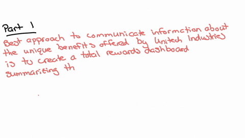 part-1-unitech-industries-offers-comparatively-low-compensation-but-many-unique-benefits-to-its-employees-which-approach-is-the-best-way-to-communicate-this-information-a-conduct-compensatio-77555