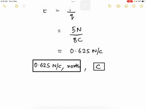 calculate-the-magnitude-and-direction-of-the-electric-field-at-a-point-where-a-8-c-charge-experiences-force-of-5-n-north-1-point-05-nic-west-0563-nic-south-0625-nic-north-0625-nic-south-0563-64636