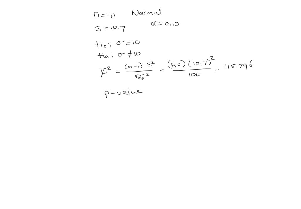 SOLVED A Simple Random Sample Of 41 Men From A Normally Distributed solved-a-simple-random-sample-of-41-men-from-a-normally-distributed