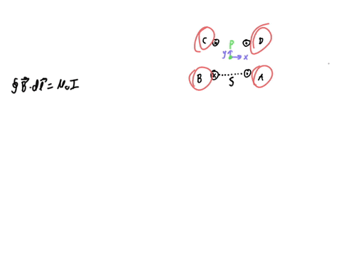 a-four-infinitely-long-parallel-wires-carrying-equal-current-are-arranged-in-such-way-that-when-looking-at-the-cross-section-they-are-at-the-corners-of-a-square-as-shown-in-the-right-figure-79144