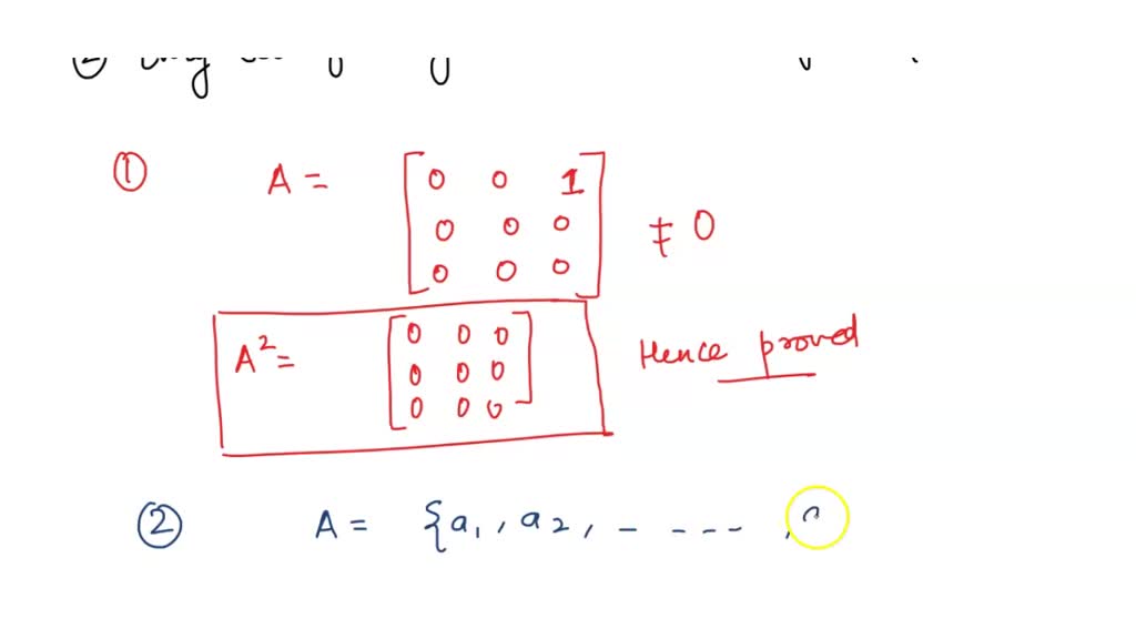 SOLVED: 2. Let A Be Any 3X3 Matrix: Show That If The Columns Of A Form ...