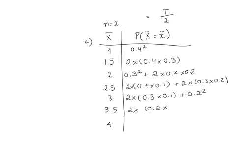 question-1-let-x-be-the-number-of-packages-being-mailed-by-a-randomly-selected-customer-at-a-certain-shipping-facility-suppose-the-distribution-of-mathrmx-is-as-follows-begintabularlcccc-x-1-2-3-4-hli