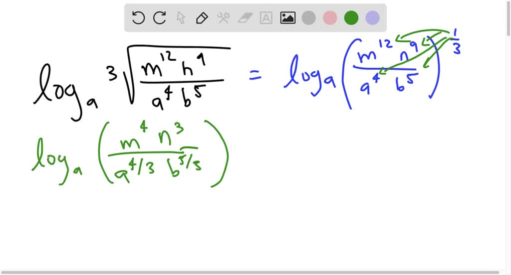 SOLVED: Logarithm equations with fractions and how do I simplify a ...