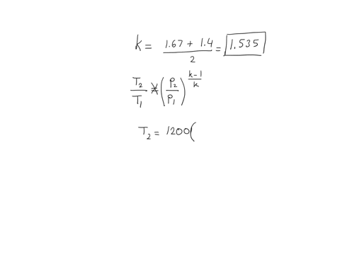 an-ideal-gas-mixture-of-helium-and-argon-gases-with-identical-mass-fractions-enters-a-turbine-at-1200-k-and-1-mpa-at-a-rate-of-03-kgs-and-expands-isentropically-to-100-kpa-the-power-output-o-69747