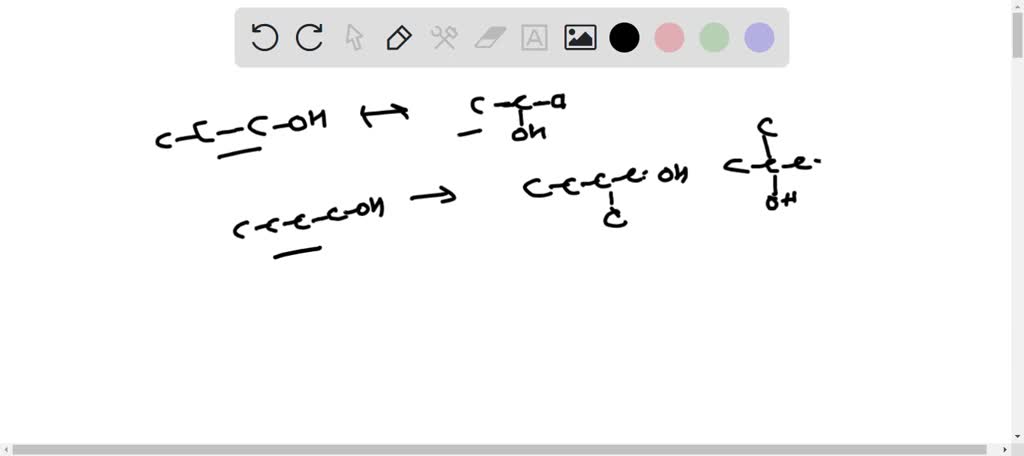 SOLVED: For each molecular formula, draw all the possible ...