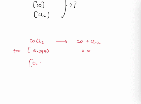 the-equilibrium-constant-kc-for-the-following-reaction-is-129x102-at-600-k-coclzg-cog-clzg-calculate-the-equilibrium-concentrations-of-reactant-and-products-when-0297-moles-of-cocizg-are-int-25046