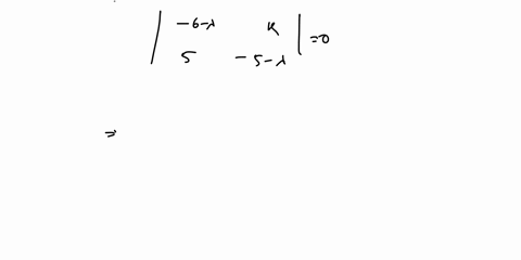 section-61-eigenvalues-and-eigenvectors-problem-13-section-61-eigenvalues-and-eigenvectors-problem-13-1point-for-which-value-of-k-does-the-matrix-a-have-one-real-eigenvalue-of-algebraic-mult-54595