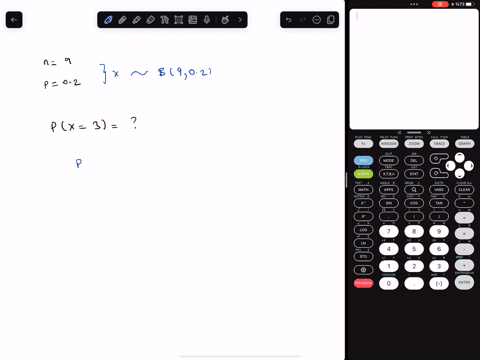 a-binomial-probability-experiment-is-conducted-with-the-given-parameters-compute-the-probability-of-x-successes-in-the-n-independent-trials-of-the-experiment-n9-p02-x3-the-probability-of-x3-00016