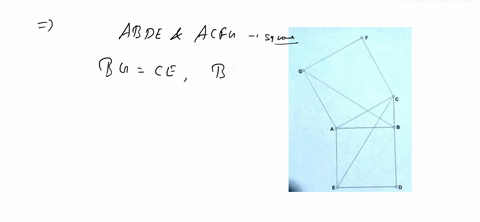 see-figure-given-abde-and-acfg-are-squares-and-the-lines-that-look-straight-are-straight-to-prove-bg-ce-and-bg-l-ce-figure-60623