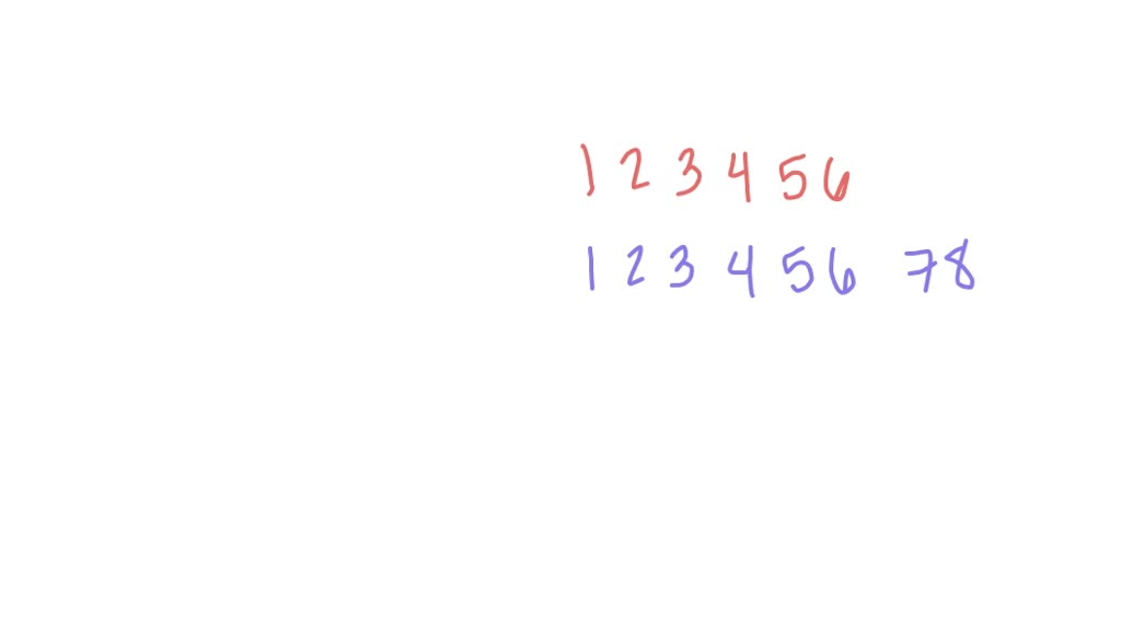 SOLVED A jar contains 6 red marbles numbered 1 to 6 and 8 blue marbles