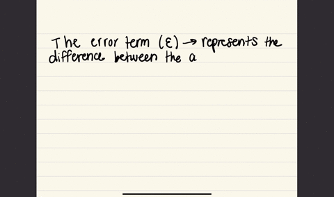 which-statement-is-true-regarding-regression-error-a-it-is-the-same-as-a-residual-b-it-is-unbiased-c-it-cannot-be-calculated-from-the-observed-data-d-it-can-be-calculated-from-the-predicted-observatio