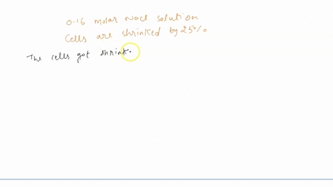 red-blood-cells-are-isotonic-in-a-016-molar-nacl-solution-when-these-cells-are-placed-in-a-different-nacl-solution-the-cells-shrink-by-25-what-is-the-molar-concentration-of-the-second-nacl-s-13758