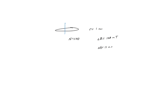 a-1100-turn-coil-of-wire-00-cm-in-diameter-is-in-magnetic-field-that-increases-from-tto-0100-t-in-110-ms-the-axis-of-the-coil-is-parallel-to-the-field-parta-you-may-want-to-review-pages-849-49707