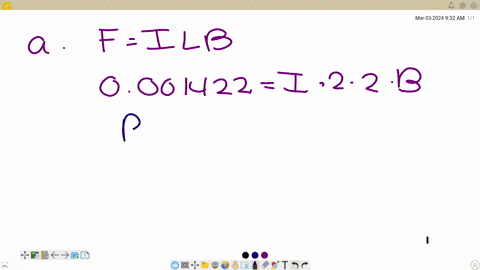 3-carefully-read-the-procedure-for-part-i-if-you-have-not-yet-done-so-note-that-theta90circ-so-eq-62-reduces-to-fi-l-b-suppose-that-the-slope-of-your-linear-fit-line-for-current-loop-sf-37-is-0001422