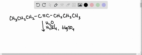 draw-the-major-organic-products-of-the-following-reactions-including-stereochemistry-when-it-is-appropriate-hzo-hzso4-hgsoa-chchzchz-cec-chz-chzch-use-the-wedgehash-bond-tools-to-indicate-st-54218