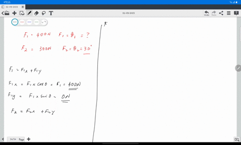 for-this-problem-how-do-you-know-which-force-is-the-hypotenuse-and-which-is-the-adjacent-the-problem-does-not-specified-however-i-know-the-hypotenuse-is-the-longest-size-so-400n-should-be-above-the-30