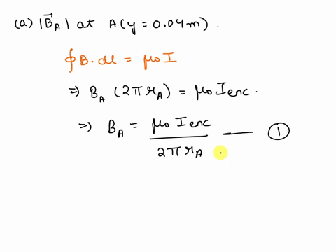 consider-two-infinitely-long-concentric-cylinders-with-their-axes-along-the-z-axis-the-inner-solid-cylinder-has-radius-a-008-m-and-carries-a-current-ia45-a-directed-out-of-the-page-this-curr-48906