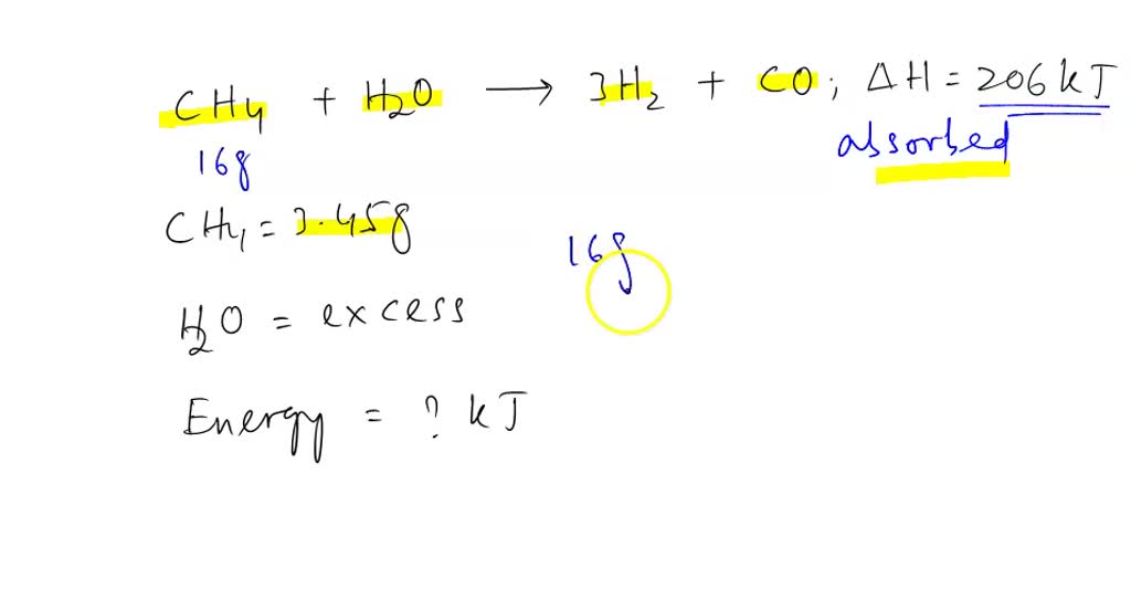 SOLVED: The following thermochemical equation is for the reaction of ...