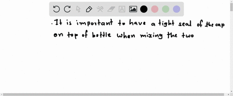 why-is-it-important-to-have-a-tight-seal-of-the-cap-on-the-top-of-the-bottle-when-mixing-the-two-reaction-components-99617