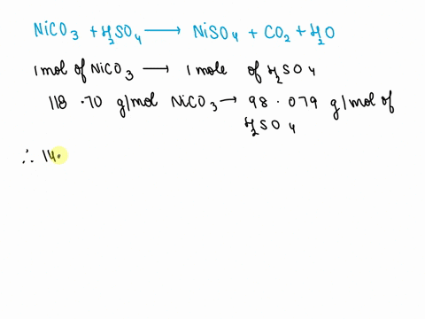 nickelii-sulfate-used-for-nickel-plating-is-prepared-by-treatment-of-nickelii-carbonate-with-sulfuri-14323