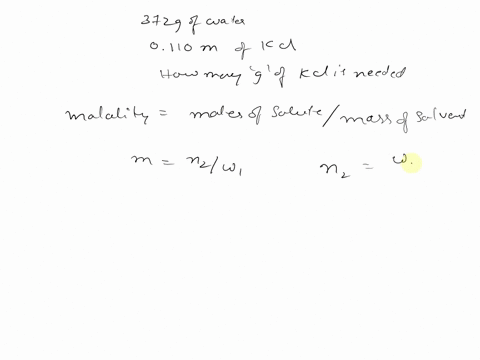 how-many-grams-of-potassium-chloride-must-be-added-to-372-mathrmg-of-water-in-order-to-prepare-a-0-2-46947
