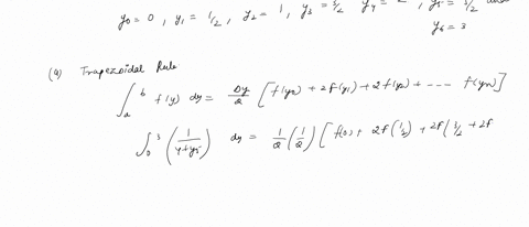 use-the-trapezoidal-rule-the-midpoint-rule-and-simpsons-rule-to-approximate-the-given-integral-with-the-specified-value-of-n-round-your-answers-to-six-decimal-places-3-to-0-14y5-dy-n-6-a-tra-75035