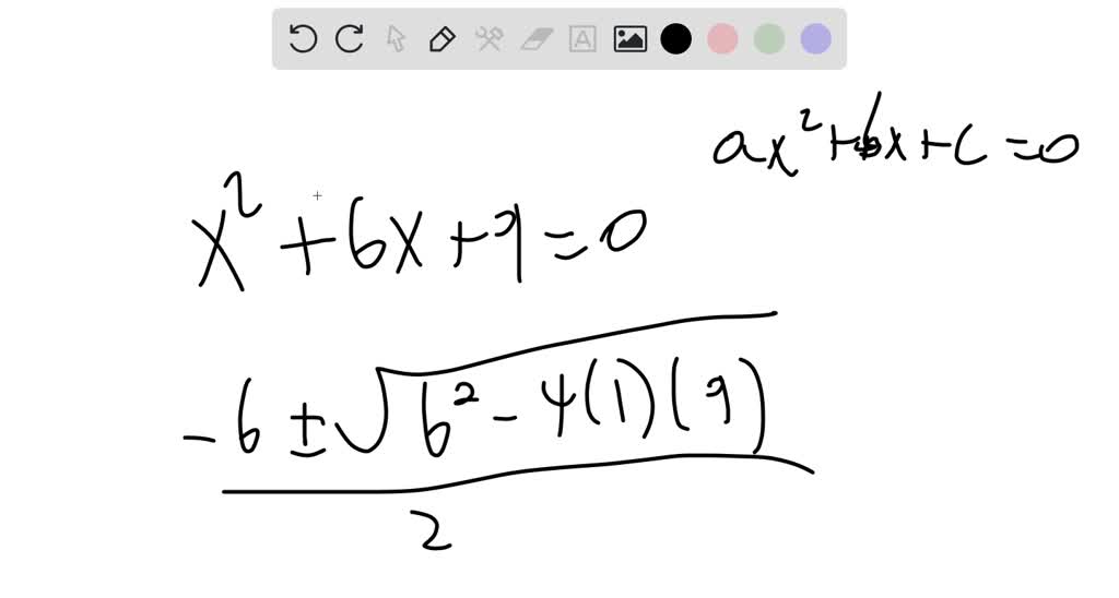 SOLVED: Without solving, determine the character of the solutions of ...