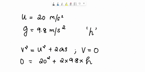 g98-mss-1-a-small-stone-is-projected-vertically-upwards-with-speed-20-m-s-1-from-a-point-o-which-is-5-m-above-horizontal-ground-the-stone-is-modelled-as-a-particle-moving-freely-under-gravit-32684