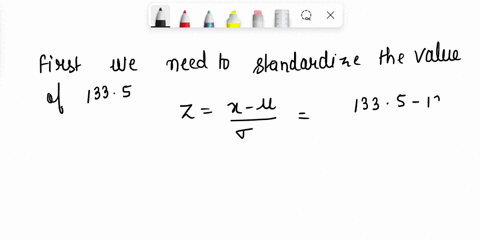 a-population-of-values-has-a-normal-distribution-with-12791279-and-2323-you-intend-to-draw-a-random-sample-of-size-n143n143-find-the-probability-that-a-single-randomly-selected-value-is-grea-41908
